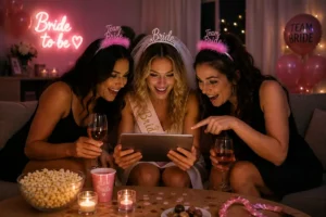 Junggesellinnenabschied mit Online-Casino-Spielen